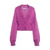 ROTATE Birger Christensen Knit Cardigan Pink