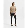 Selected Femme Sif Khloe High Neck Cardigan Beige -dame-cardigans Butikk unnamed file 1026