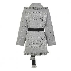 Alanui Sweater Gray -dame-cardigans Butikk unnamed file 1056