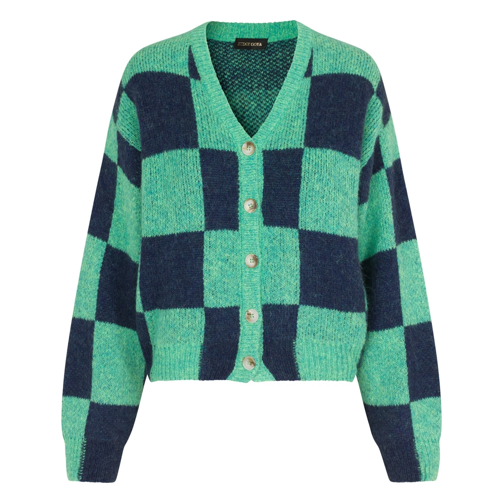 Stine Goya Amara Cardigan Green 4 Stine Goya Amara Cardigan Green - Bilde 2