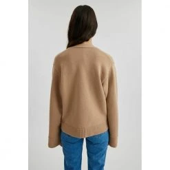 Axel Arigato Memory Relaxed Cardigan Brown -dame-cardigans Butikk unnamed file 109