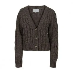 Pia Tjelta Carla Cardigan Brown -dame-cardigans Butikk unnamed file 1099