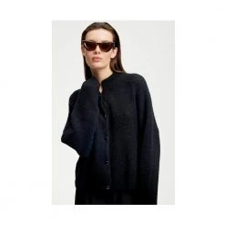Gestuz Alpha Short Cardigan Black -dame-cardigans Butikk unnamed file 112