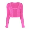 Jacquemus Cardigan Pink -dame-cardigans Butikk unnamed file 1120