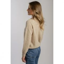 Arnie Says Beige Arniesays: Francis Genser Beige -dame-cardigans Butikk unnamed file 1129