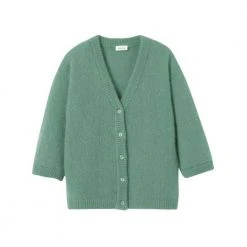 American Vintage Pinobery Sweater Green -dame-cardigans Butikk unnamed file 1143