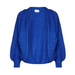 Blå Noella Fora Knit Cardigan Jakke Blue