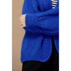 Blå Noella Fora Knit Cardigan Jakke Blue -dame-cardigans Butikk unnamed file 1172
