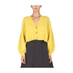 Baum Und Pferdgarten ;Chasmeen; Cardigan Yellow -dame-cardigans Butikk unnamed file 1176