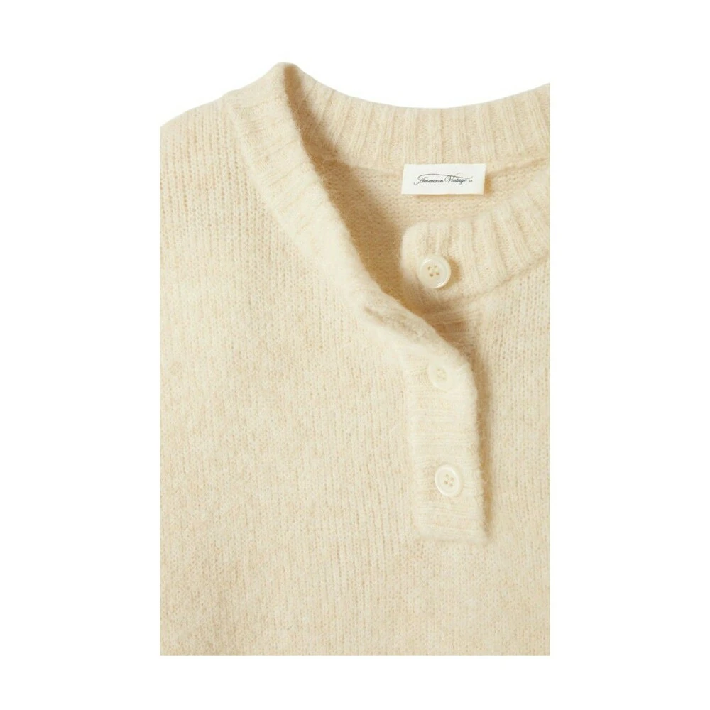 American Vintage Cardigan Beige 4 American Vintage Cardigan Beige - Bilde 2