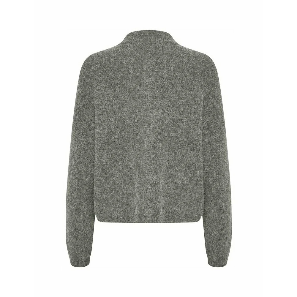 Gestuz Alpha Short Cardigan Gray 3 Gestuz Alpha Short Cardigan Gray