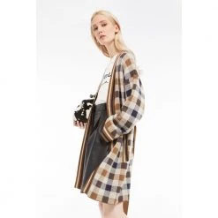 Max Mara Weekend Lavagna Wool-Blend Knit Cardigan - Caramel Brown