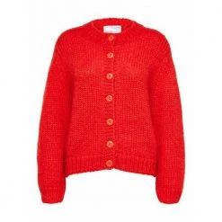 Selected Femme Cardigan Red