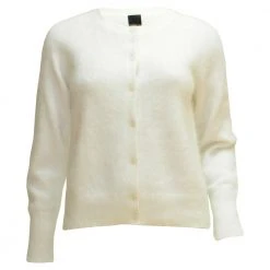 Ane Mone Cardigan I Angora White