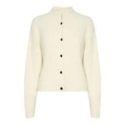 Offwhite Gestuz Gestuz Alphagz Short Cardigan Overdeler White -dame-cardigans Butikk unnamed file 126