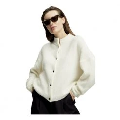 Offwhite Gestuz Gestuz Alphagz Short Cardigan Overdeler White -dame-cardigans Butikk unnamed file 127