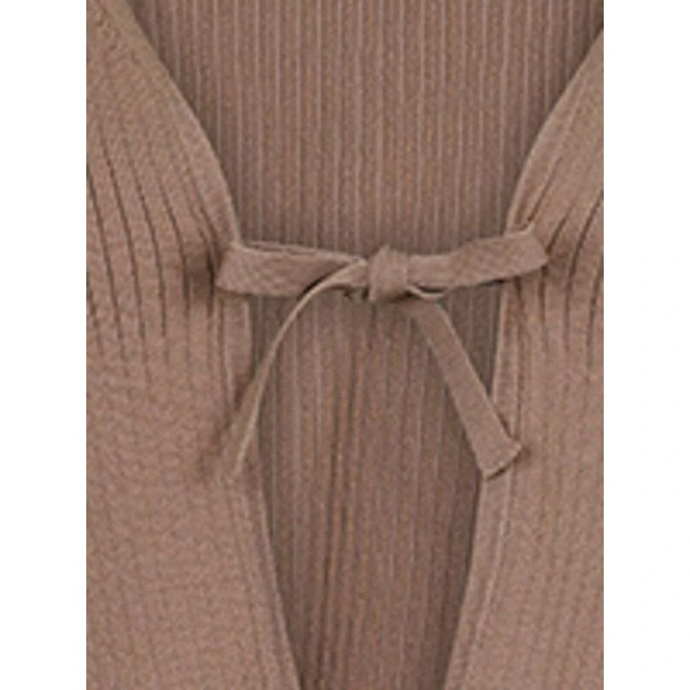 Neo Noir Denise Knit Cardigan Brown 3 Neo Noir Denise Knit Cardigan Brown