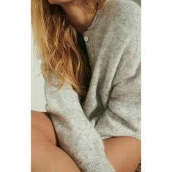 American Vintage Cardigan Zabidoo Gray -dame-cardigans Butikk unnamed file 13