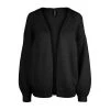 Black Y.A.S Yaslivi Ls Knit Cardigan Noos Knit Black