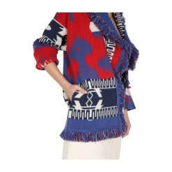 Alanui Cashmere Icon Cardigan Blue -dame-cardigans Butikk unnamed file 1352