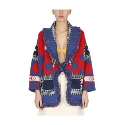 Alanui Cashmere Icon Cardigan Blue -dame-cardigans Butikk unnamed file 1353