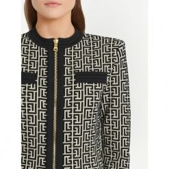 Balmain Cardigan Black -dame-cardigans Butikk unnamed file 1359