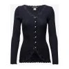 Rosemunde Silk Cardigan Black -dame-cardigans Butikk unnamed file 1365