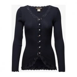 Rosemunde Silk Cardigan Black