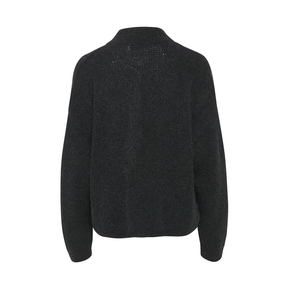 Gestuz DebbieGZ Knitted Cardigan Black 3 Gestuz DebbieGZ Knitted Cardigan Black