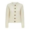 Selected Femme Blended Knitted Cardigan Beige -dame-cardigans Butikk unnamed file 140
