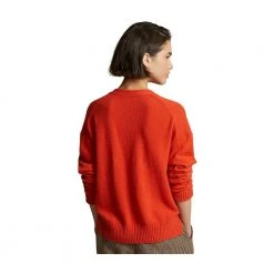 Polo Ralph Lauren Cardigan Orange -dame-cardigans Butikk unnamed file 1417