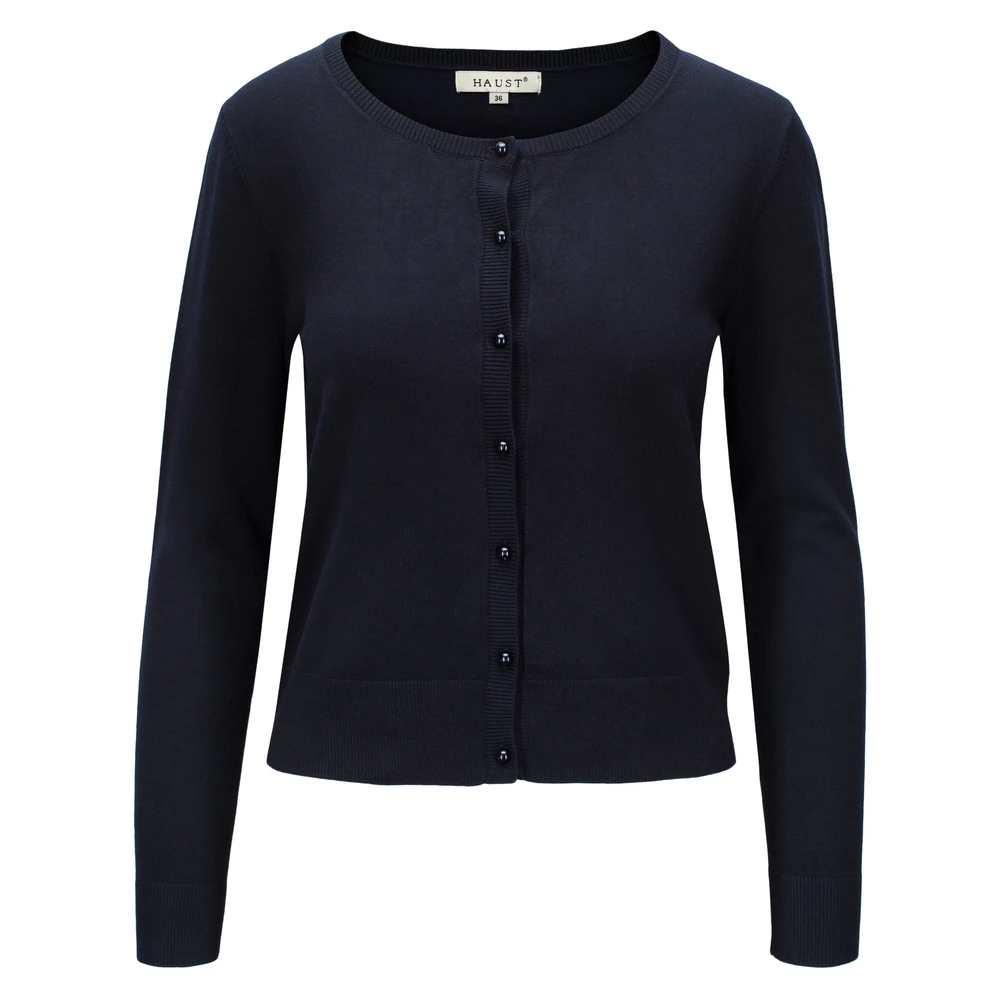 Haust Collection Strikket Short Cardigan Black 4 Haust Collection Strikket Short Cardigan Black - Bilde 2