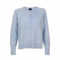 Ane Mone Cardigan Angora Eva Light Blue Blue