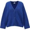 American Vintage Oversized-Strickjacke Blue -dame-cardigans Butikk unnamed file 1434