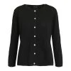 Sort Signature Mønsterstrikket Cardigan Med Rund-Hals - Sort Cardigan Black 1 Sort Signature Mønsterstrikket Cardigan Med Rund-Hals - Sort Cardigan Black -dame-cardigans Butikk unnamed file 1440