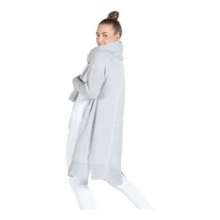 Kashmina Flow Knee Cardigan Gray -dame-cardigans Butikk unnamed file 1448