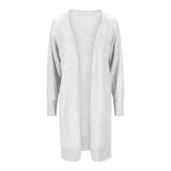 Kashmina Flow Knee Cardigan Gray -dame-cardigans Butikk unnamed file 1449