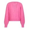 Ganni Soft Mohair Blend Cardigan Pink 2 Ganni Soft Mohair Blend Cardigan Pink -dame-cardigans Butikk unnamed file 145