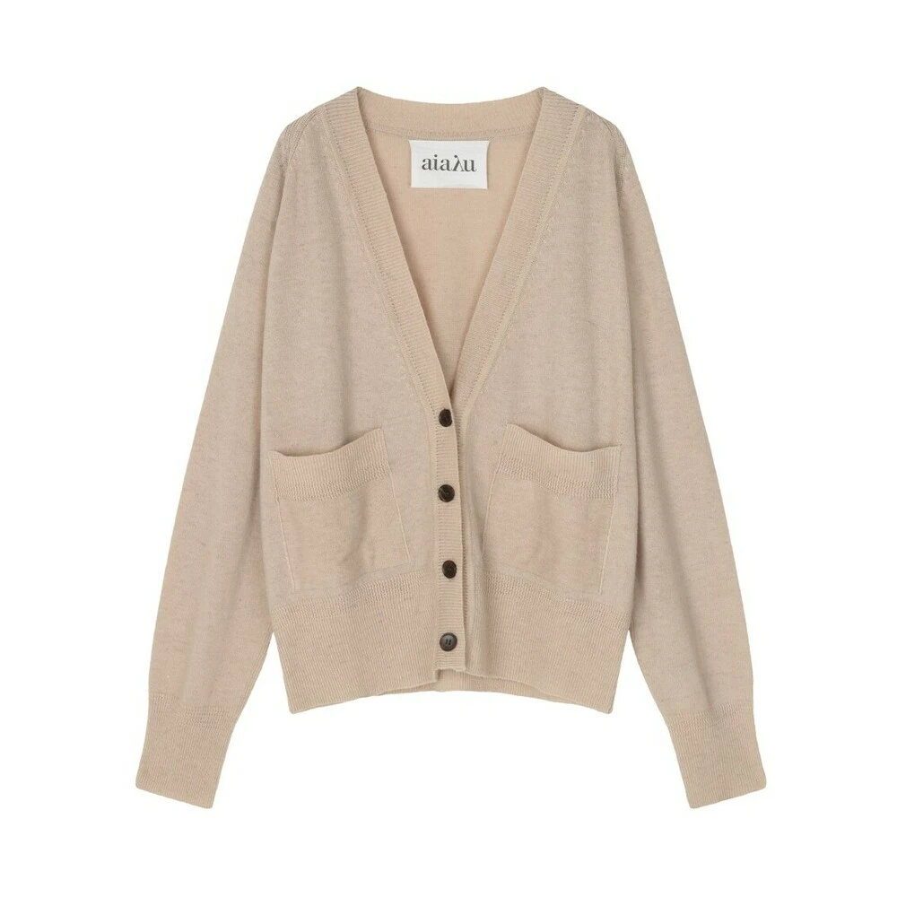 Aiayu Anemone Cardigan Beige 3 Aiayu Anemone Cardigan Beige