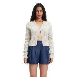 Samsøe Samsøe Cardigan Beige -dame-cardigans Butikk unnamed file 1472