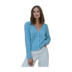 MISSMAYA Birgitte Cardigan Blue