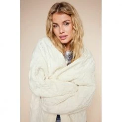 Creme Line Of Oslo Creme Jenna Cardigan Cardigan Beige -dame-cardigans Butikk unnamed file 1499