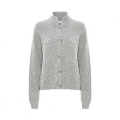 Gestuz Debbiegz Short Cardigan Gray 13 Gestuz Debbiegz Short Cardigan Gray -dame-cardigans Butikk unnamed file 151