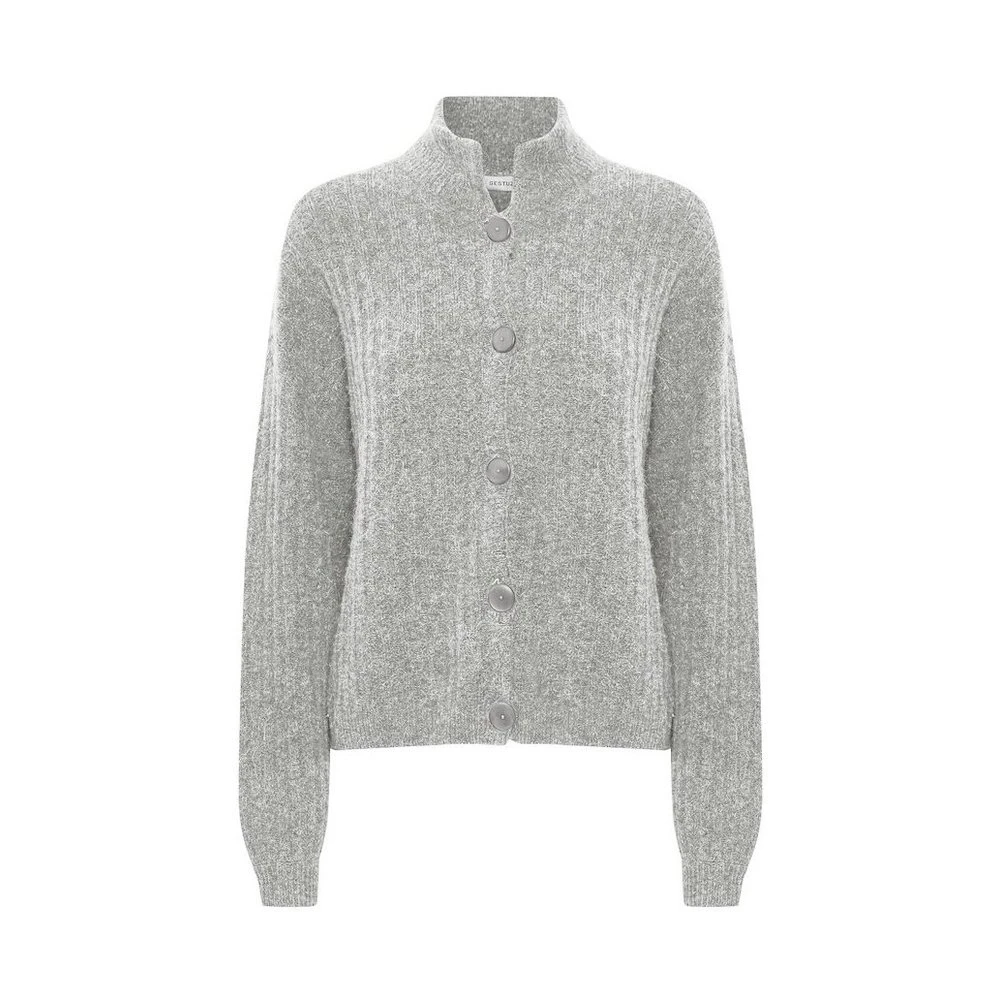 Gestuz Debbiegz Short Cardigan Gray 7 Gestuz Debbiegz Short Cardigan Gray - Bilde 5