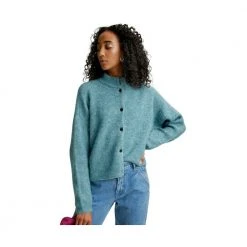 Gestuz Alpha Short Cardigan Blue -dame-cardigans Butikk unnamed file 1510