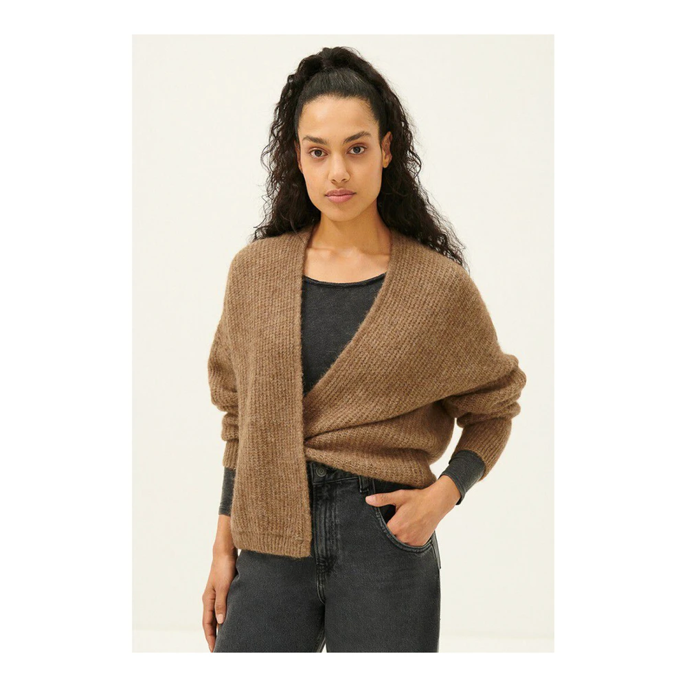 American Vintage East Cardigan Brown 4 American Vintage East Cardigan Brown - Bilde 2