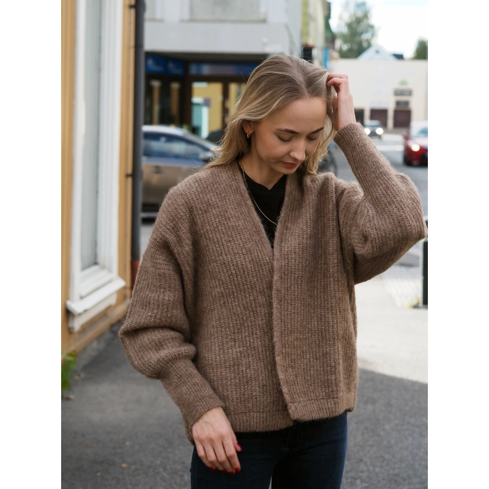 American Vintage East Cardigan Brown 5 American Vintage East Cardigan Brown - Bilde 3