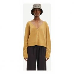 Samsøe Samsøe Suzie Cardigan Overdeler Yellow -dame-cardigans Butikk unnamed file 1559