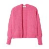 American Vintage East Cardigan - Bubblegum Melange Pink