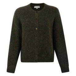 Close To My Heart Army Mia Cardigan Green